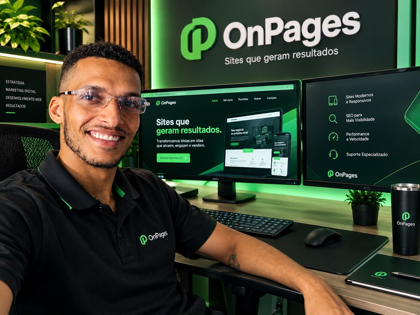 Weslley Almeida, criador da OnPages